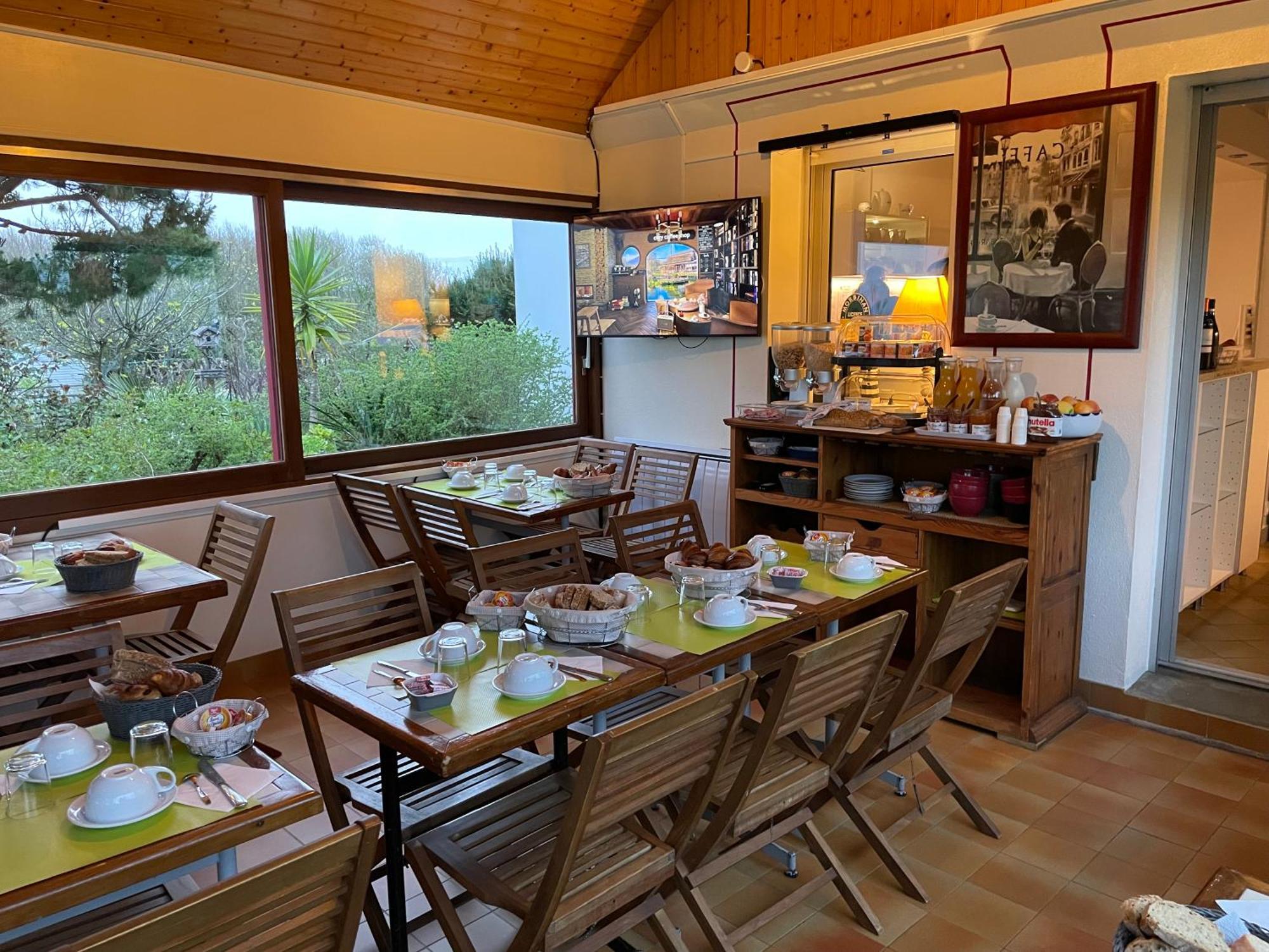 Hotel Aux Tamaris Sauzon المظهر الخارجي الصورة