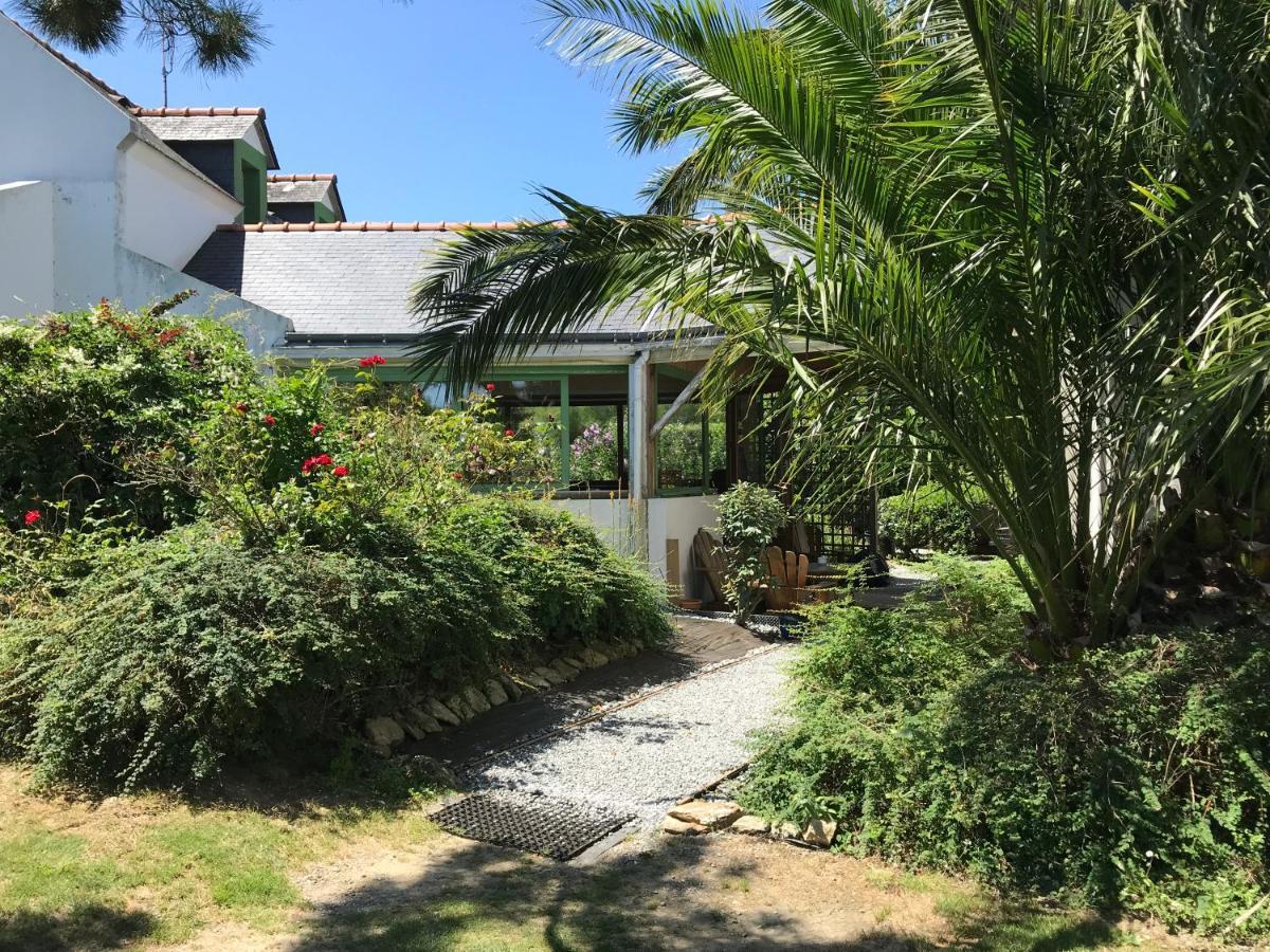 Hotel Aux Tamaris Sauzon المظهر الخارجي الصورة